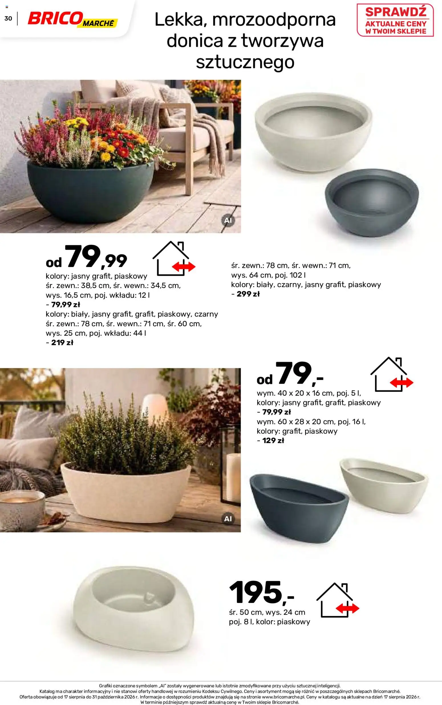 Brico Marché gazetka - Jesienne Inspiracje od 17.08.2026 | Strona: 30