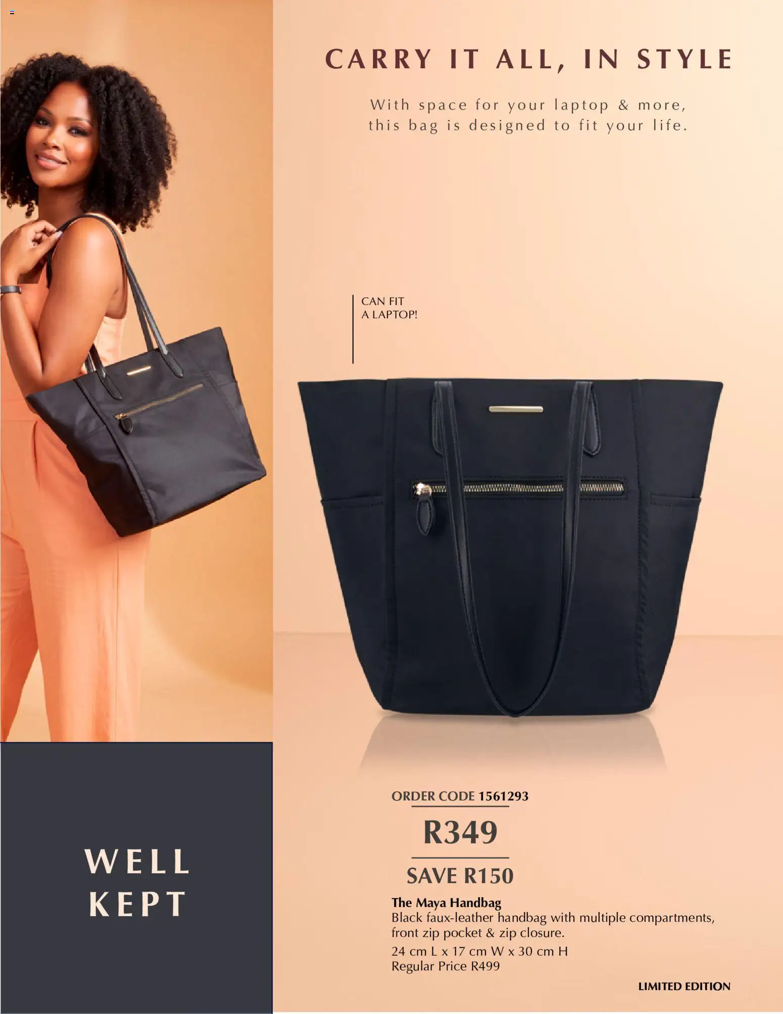 New Justine catalogue – valid from 15/09/2026 | Page: 29 | Products: Handbag, Bag, Laptop