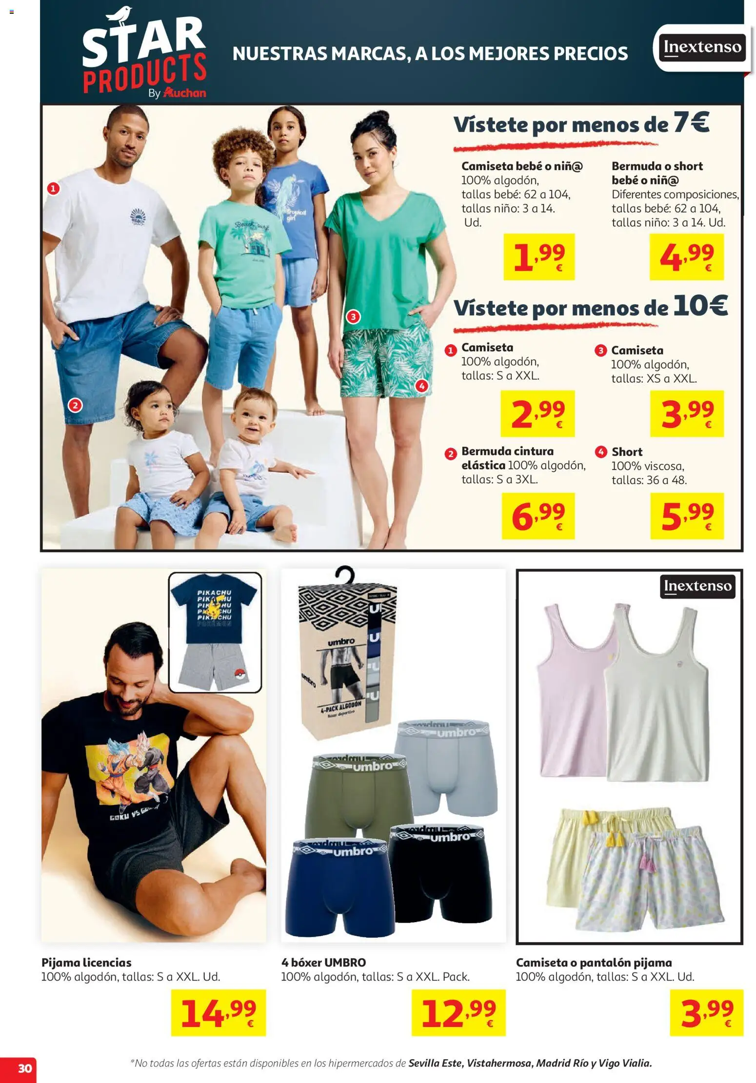 Alcampo HG Nacional Cat │ válido desde el 05.05.2026 | Página: 30 | Productos: Pijama