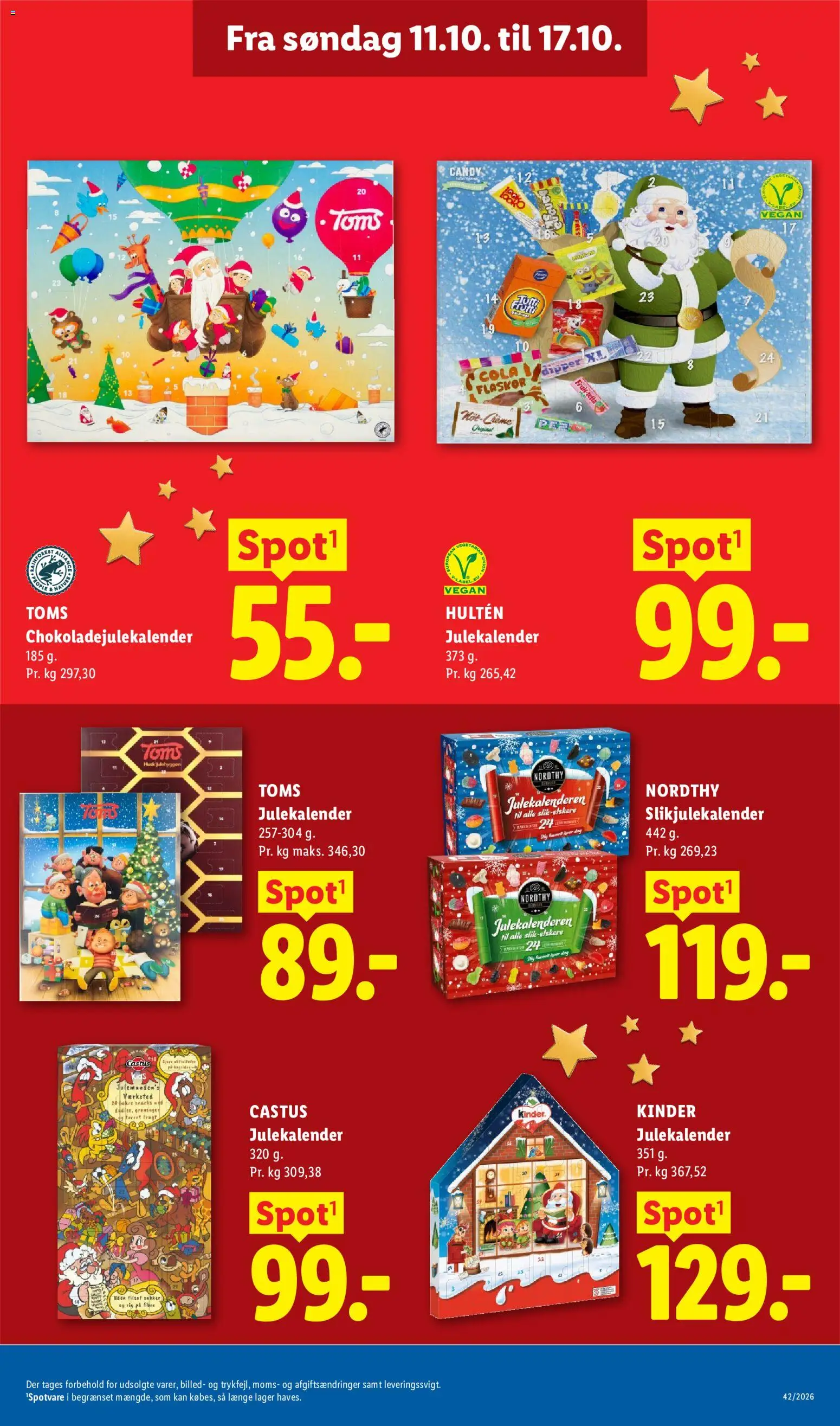 Lidl tilbudsavis – gyldig fra 11/10/2026 | Side: 16 | Produkter: Snacks, Cola, Søm