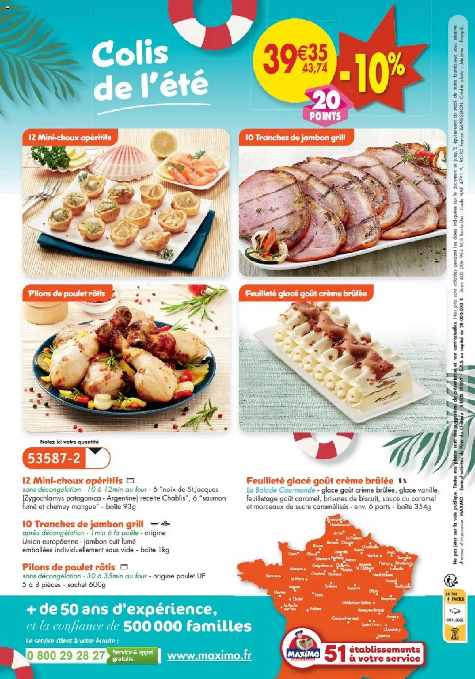 {H1} | Page: 64 | Produits: Sucre, Mangue, Jambon, Noix