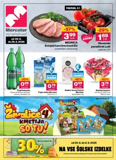 Mercator katalog akcije – veljaven od 20.08.2026