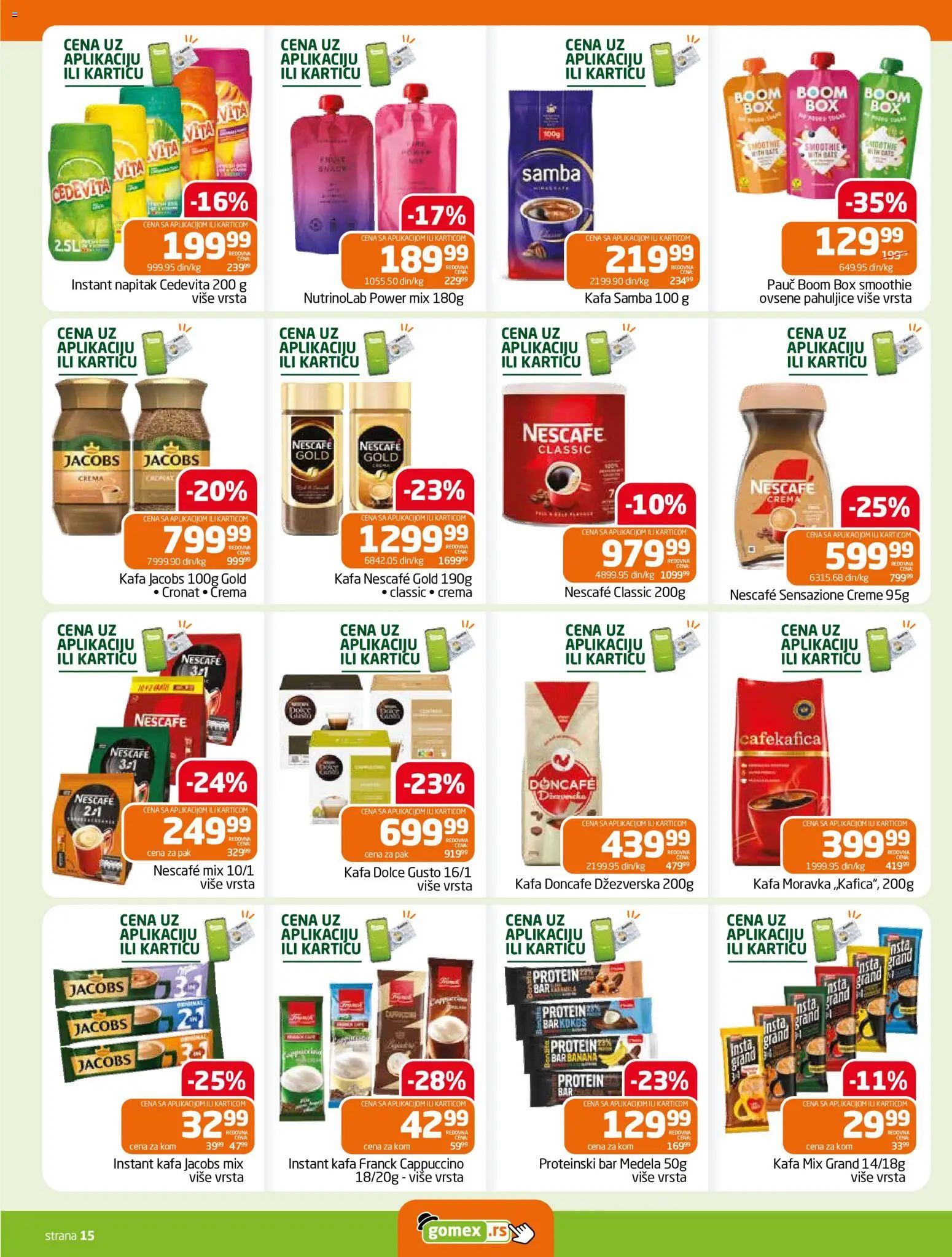 Gomex katalog - važi od 16.09.2026 | Strana: 15