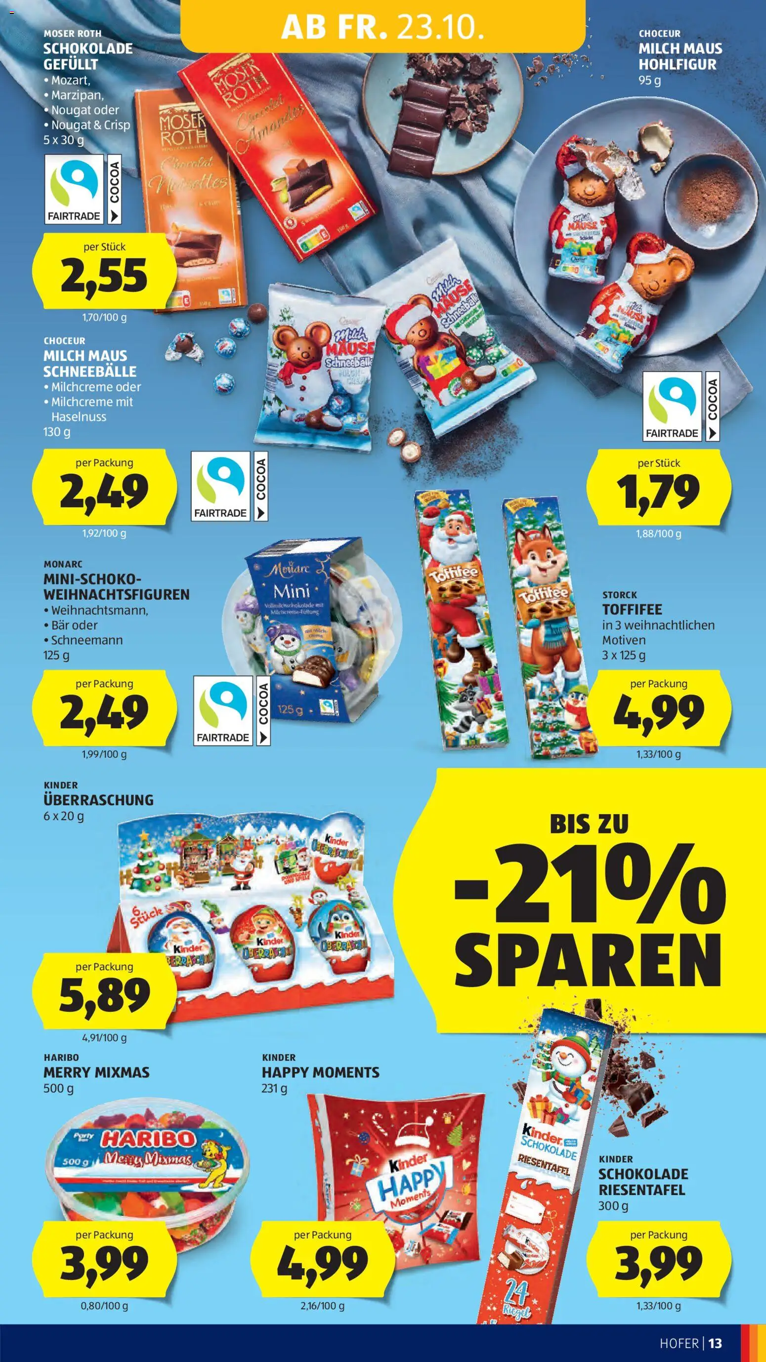 Hofer Flugblatt gültig ab 23.10.2026 | Seite: 21