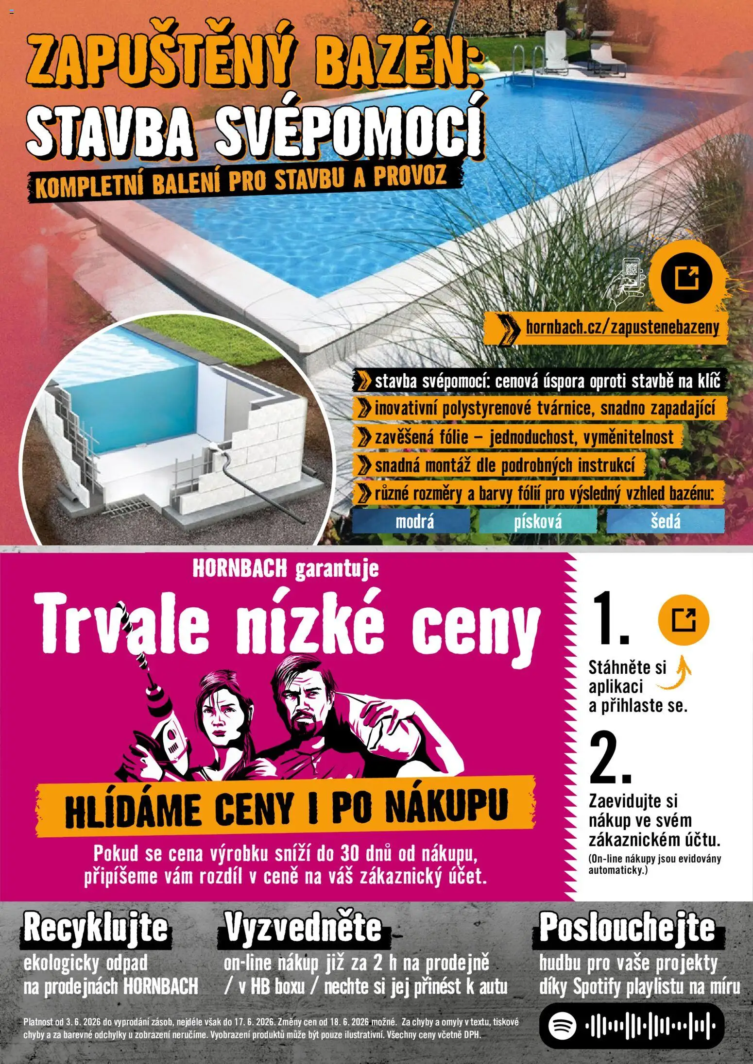 HORNBACH leták - Bazény od 03.06.2026 | Strana: 10