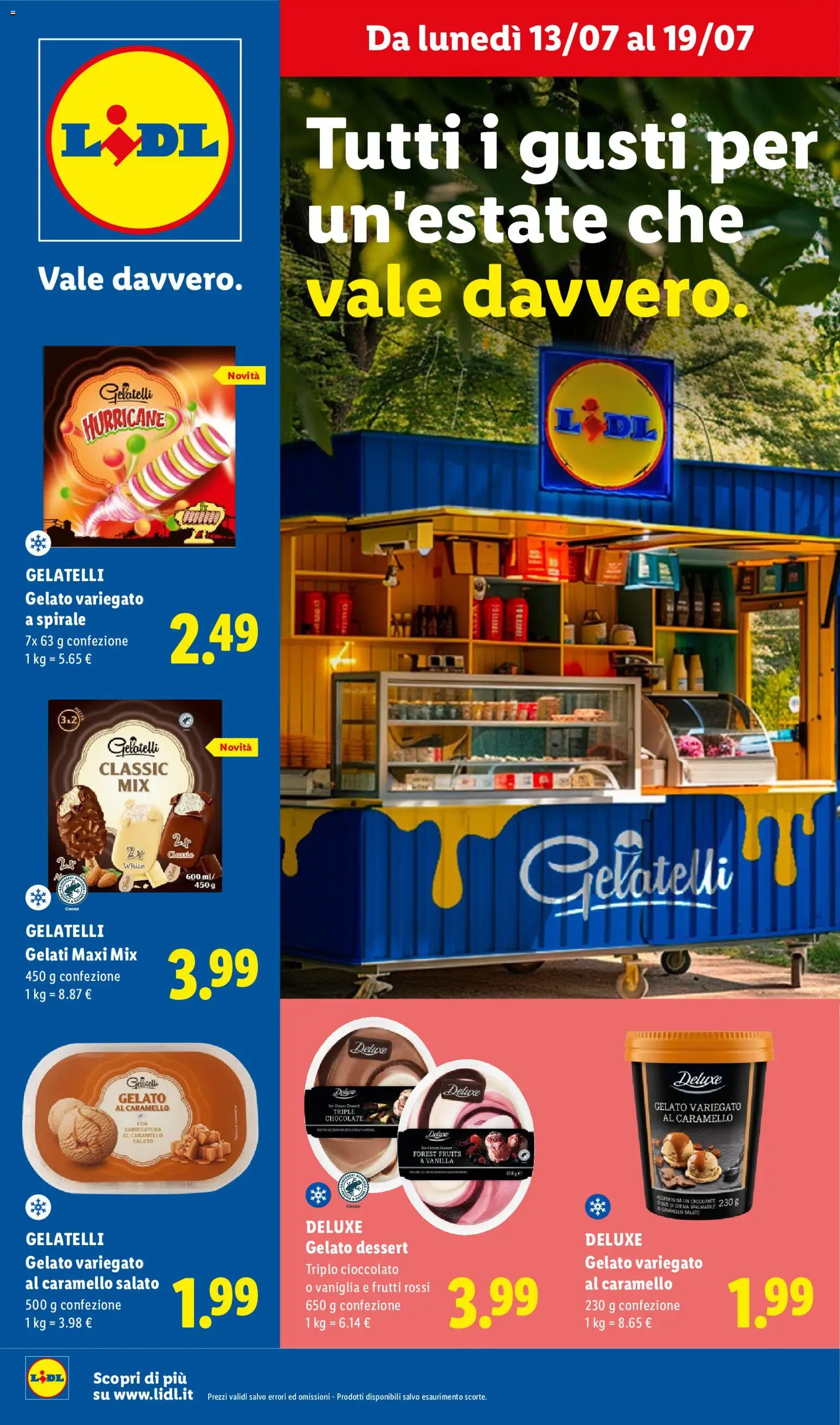 Nuovo volantino LIDL dal 13/07/2026﻿ catalogue cover