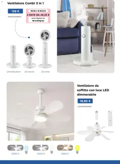 Anteprima del volantino Kasanova volantino valido a partire dal 12.06.2026 | Pagina: 6 | Prodotti: Ventilatore, Tavolo, Terra