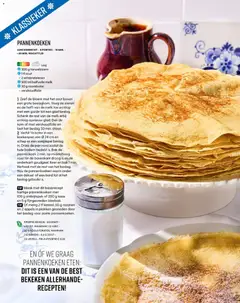 PANNENKOEKEN, Lunchgerecht - 8 porties. Recept voor pannenkoeken. - Voorbeeld van een folder van Albert Heijn, geldig van 20-03-2026 | Pagina: 14