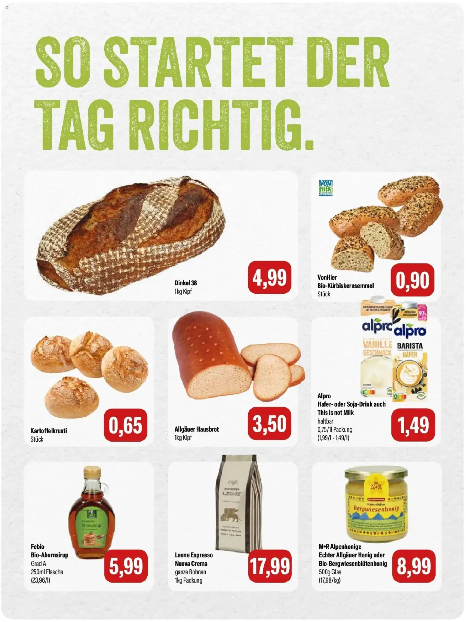 Feneberg Aktuelle Angebote (ab 17.09.2026) zum Blättern | Seite: 4 | Produkte: Vanille, Alpro