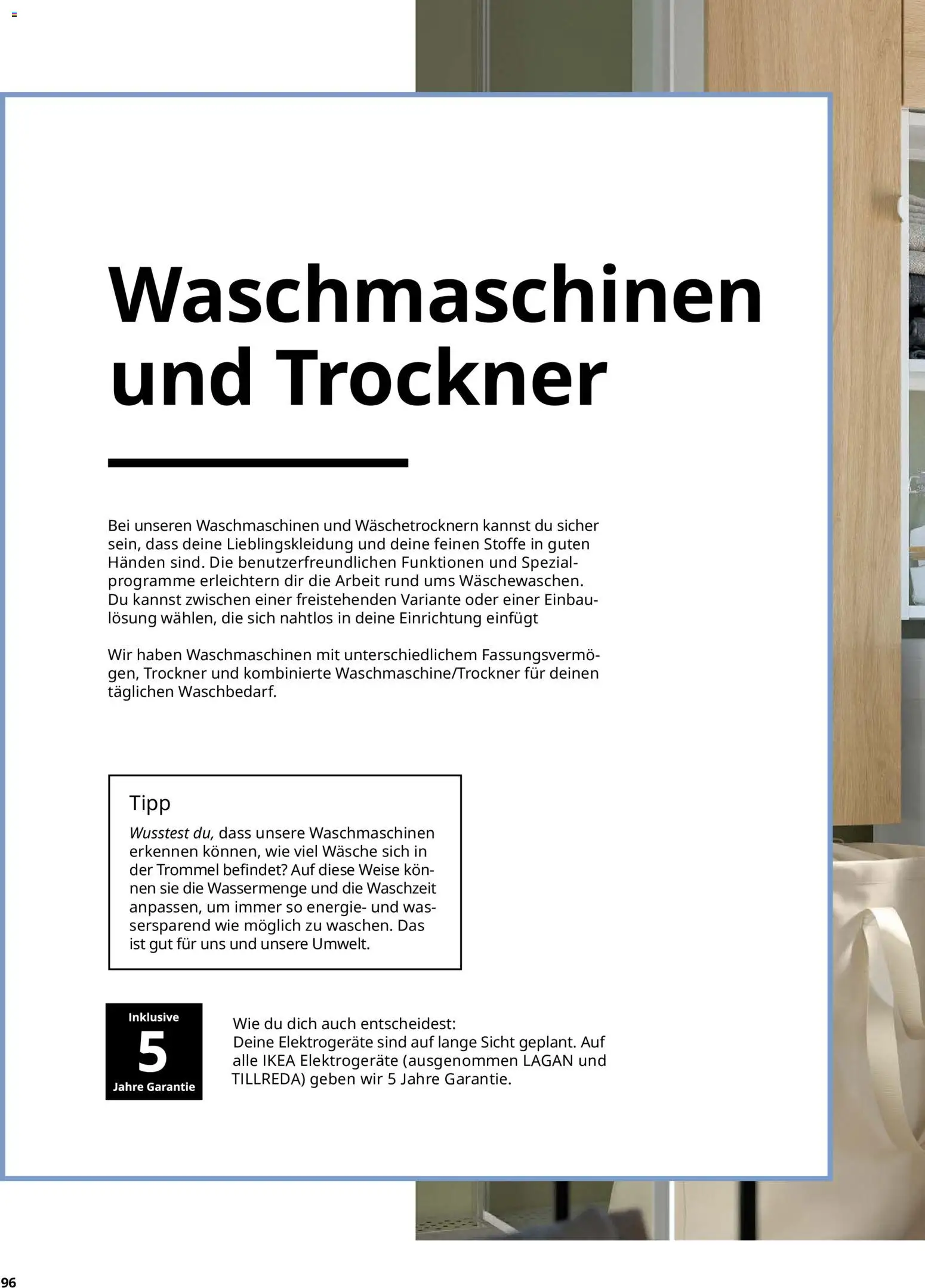 Ikea Elektrogeräte – gültig ab 02.01.2026 | Seite: 96 | Produkte: Trockner