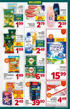 Billa Plus Flugblatt ab 21.05.2026 gültig | Seite: 15 | Produkte: Chips, Salz, Dusche, Weichspüler