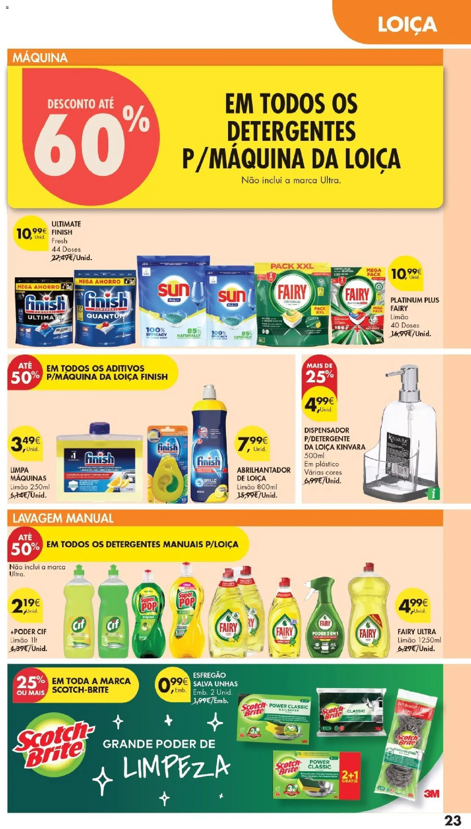 Pingo Doce folheto Especial DPH │ válido de 16.06.2026 | Página: 23 | Produtos: Esfregão, Abrilhantador