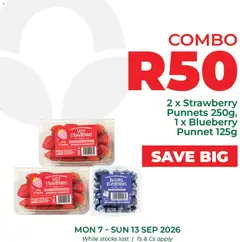 Food Lover's Market specials catalogue – valid from 07/09/2026 | Page: 3 | Products: Blueberries, Strawberries