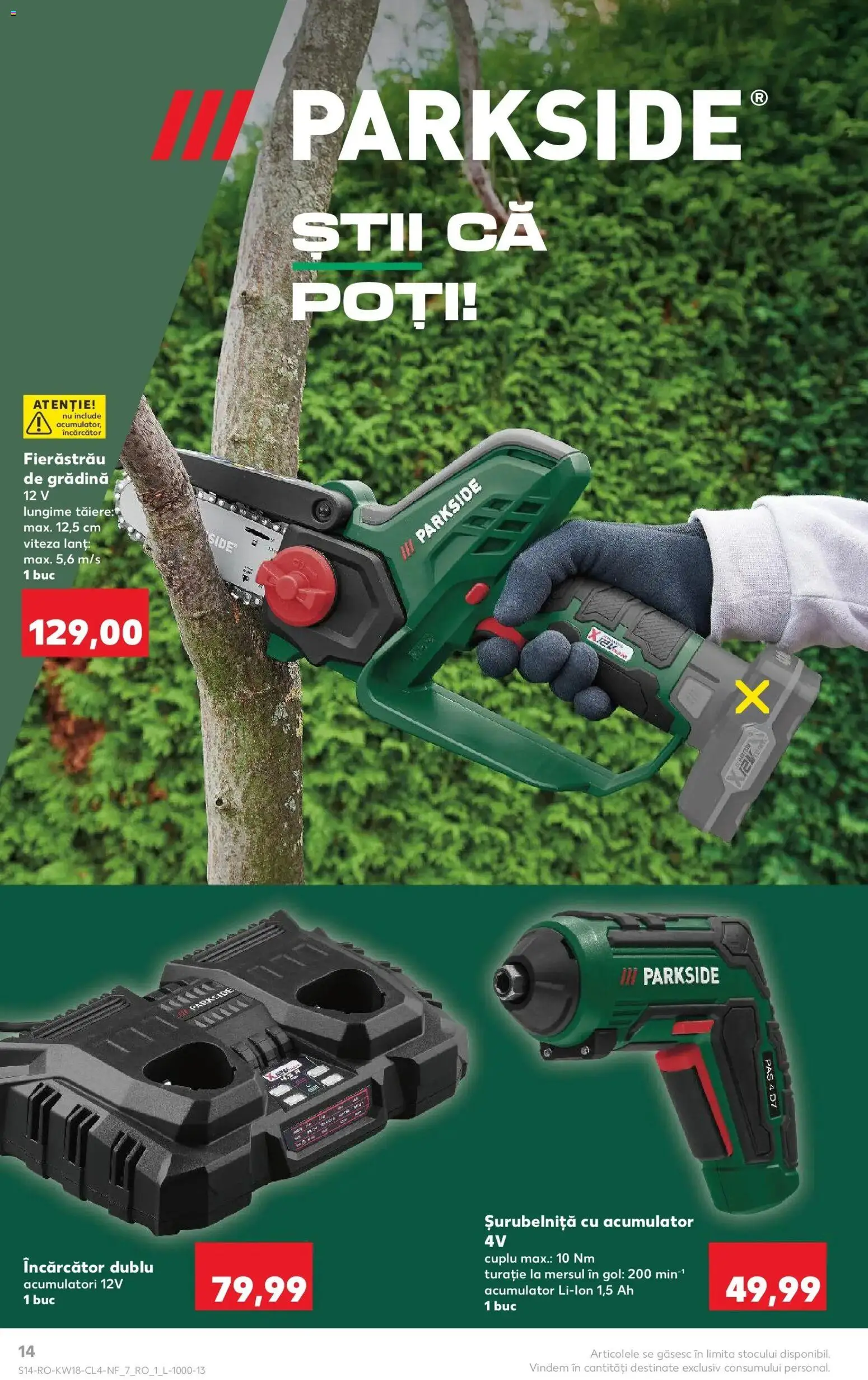 Noul catalog Kaufland – valabil de la 29.04.2026 | Pagină: 14 | Produse: Încărcător