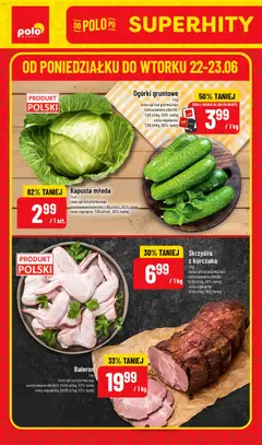Pogląd oferty "POLOmarket gazetka - Super Hity" - ważna od 22.06.2026