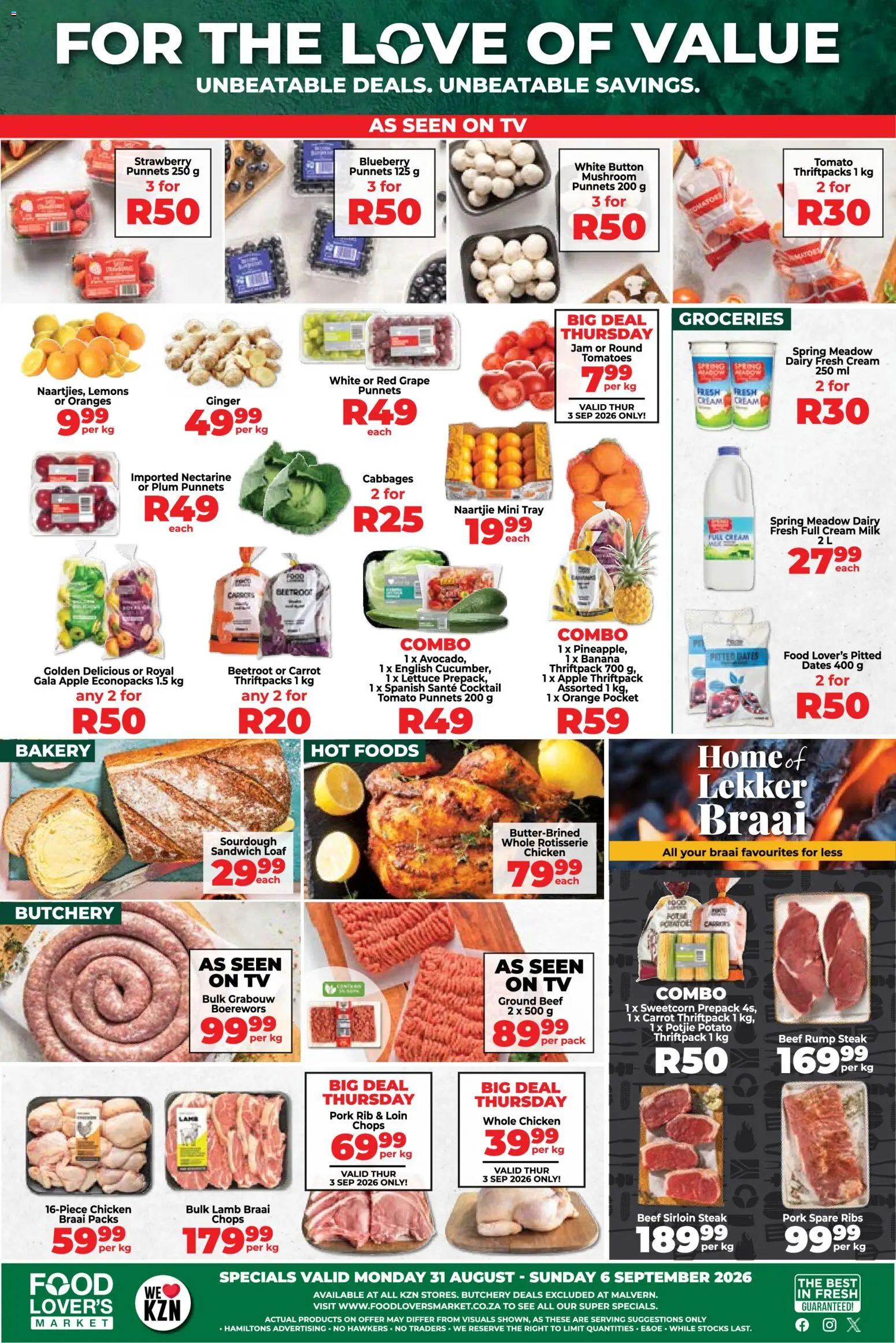 New Food Lover's Market catalogue – valid from 31/08/2026 | Page: 1