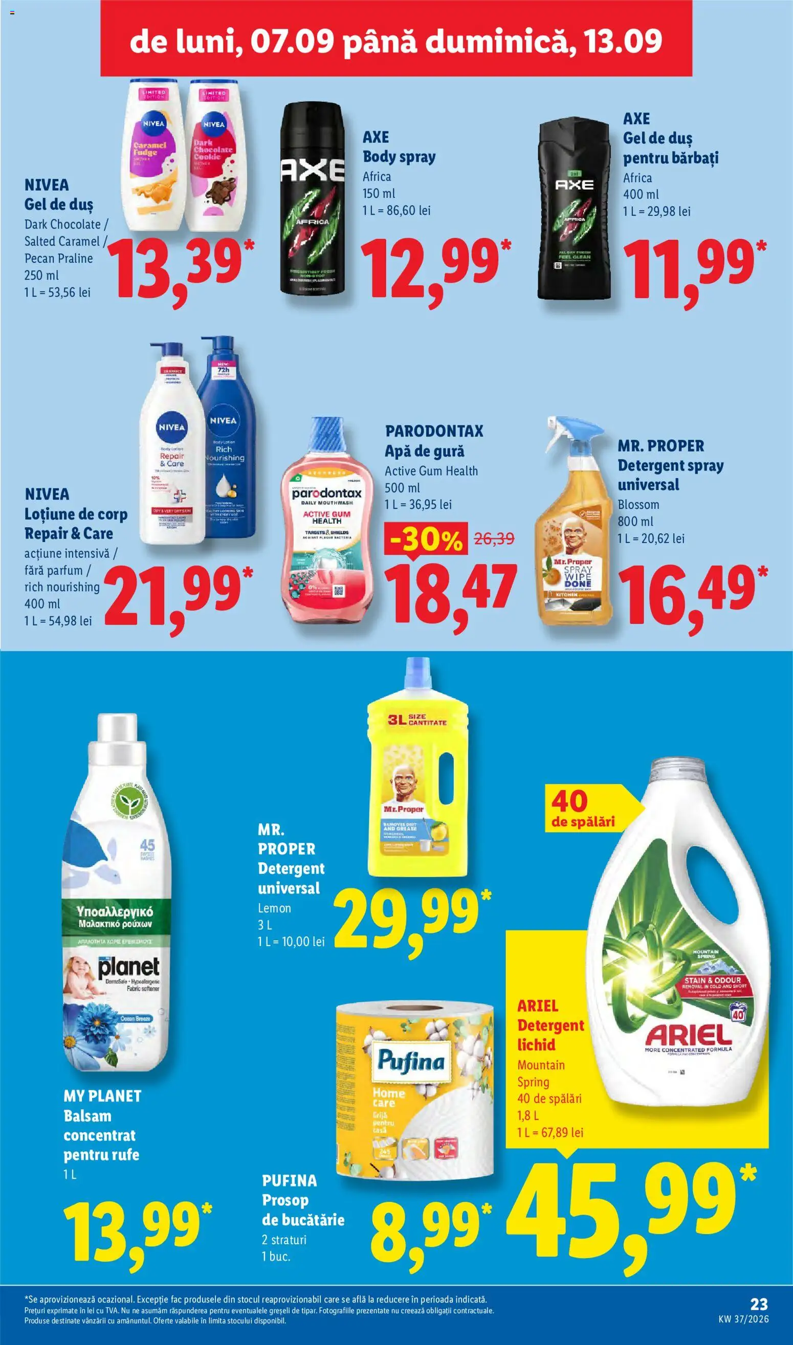 Noul catalog Lidl – valabil de la 07.09.2026 | Pagină: 23