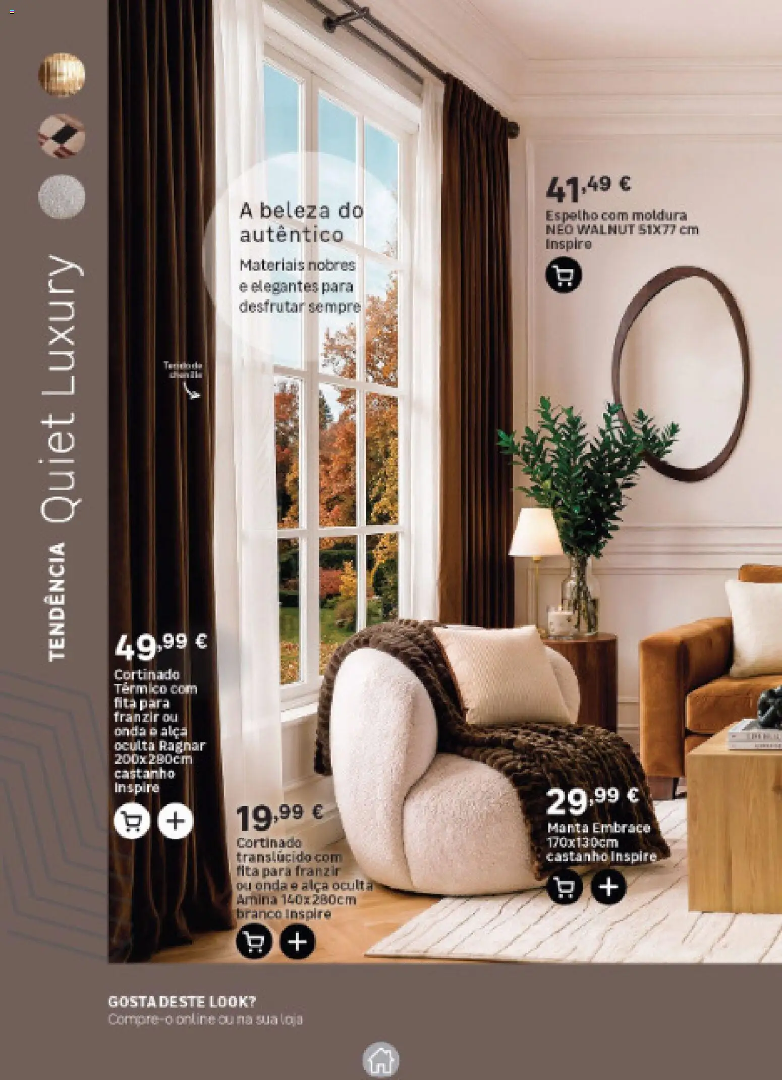 Leroy Merlin - Catálogo de Decoração Portugal Continental │ válido de 17/09/2026 | Página: 4 | Produtos: Moldura, Manta, Espelho