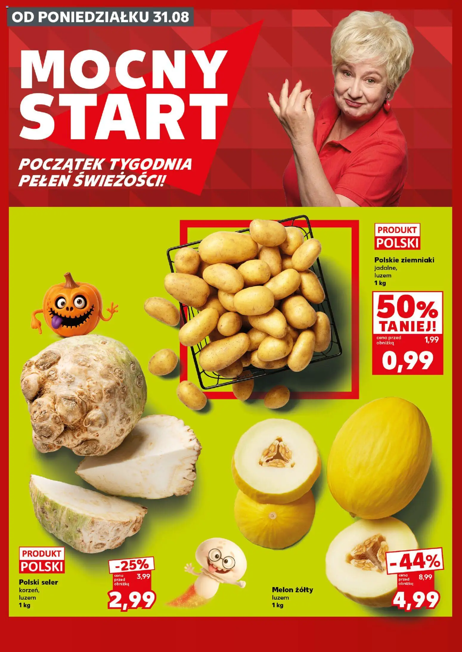 Kaufland Polsko leták - Mocny start od 31.08.2026 | Strana: 2