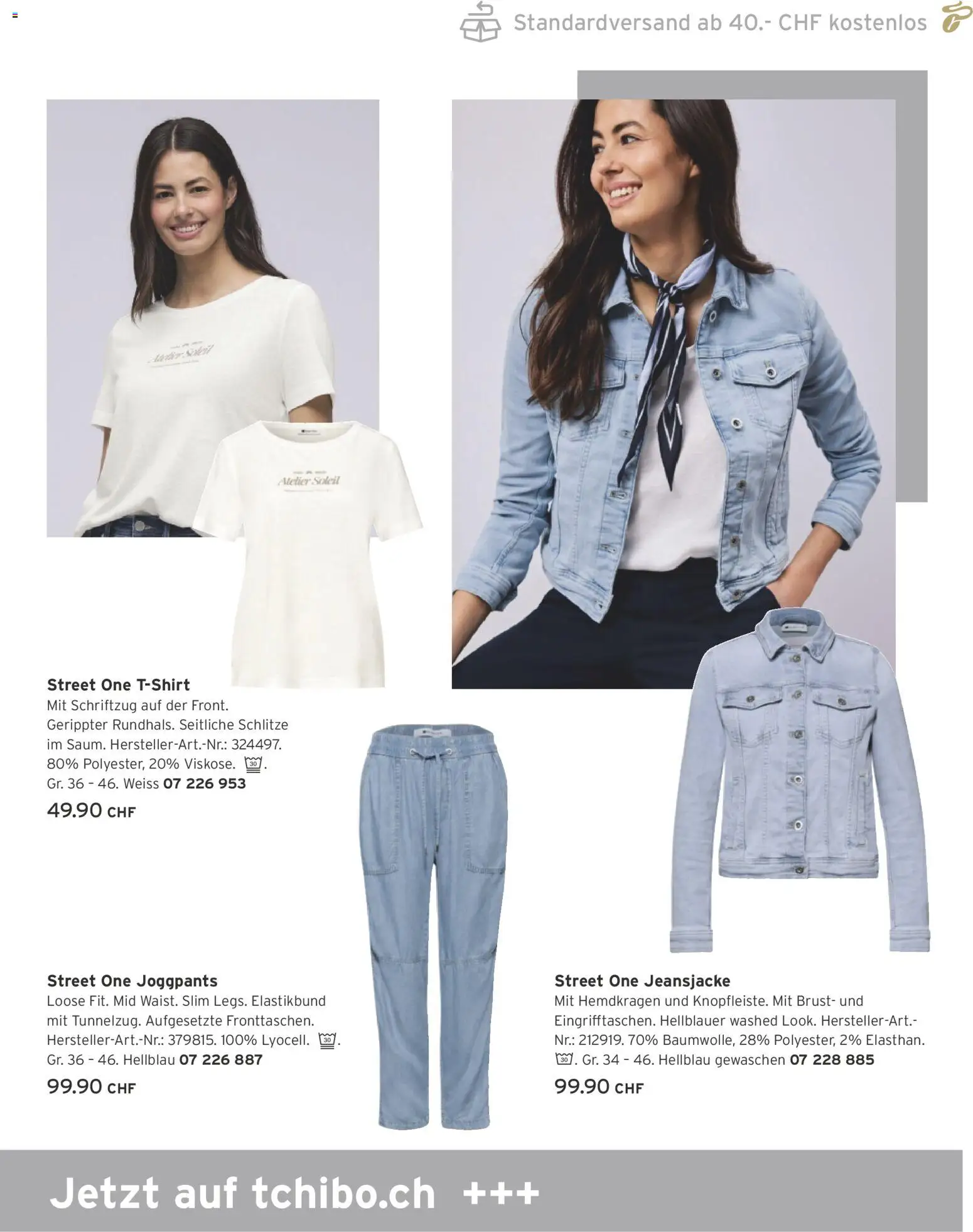 Tchibo aktionen – gültig ab 01.07.2026 | Seite: 69 | Produkte: Jeansjacke