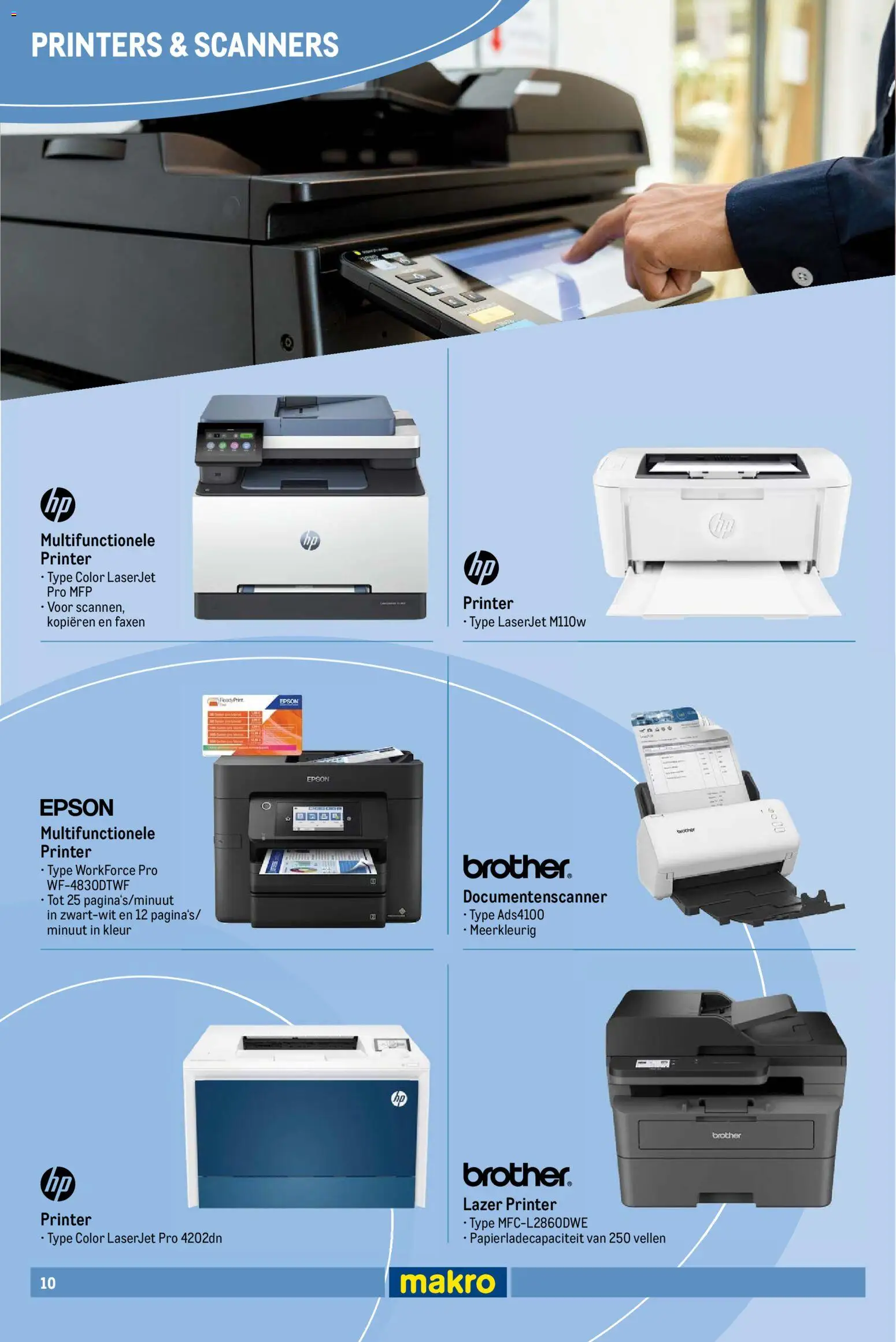 {H1} | Pagina: 10 | Producten: Printer