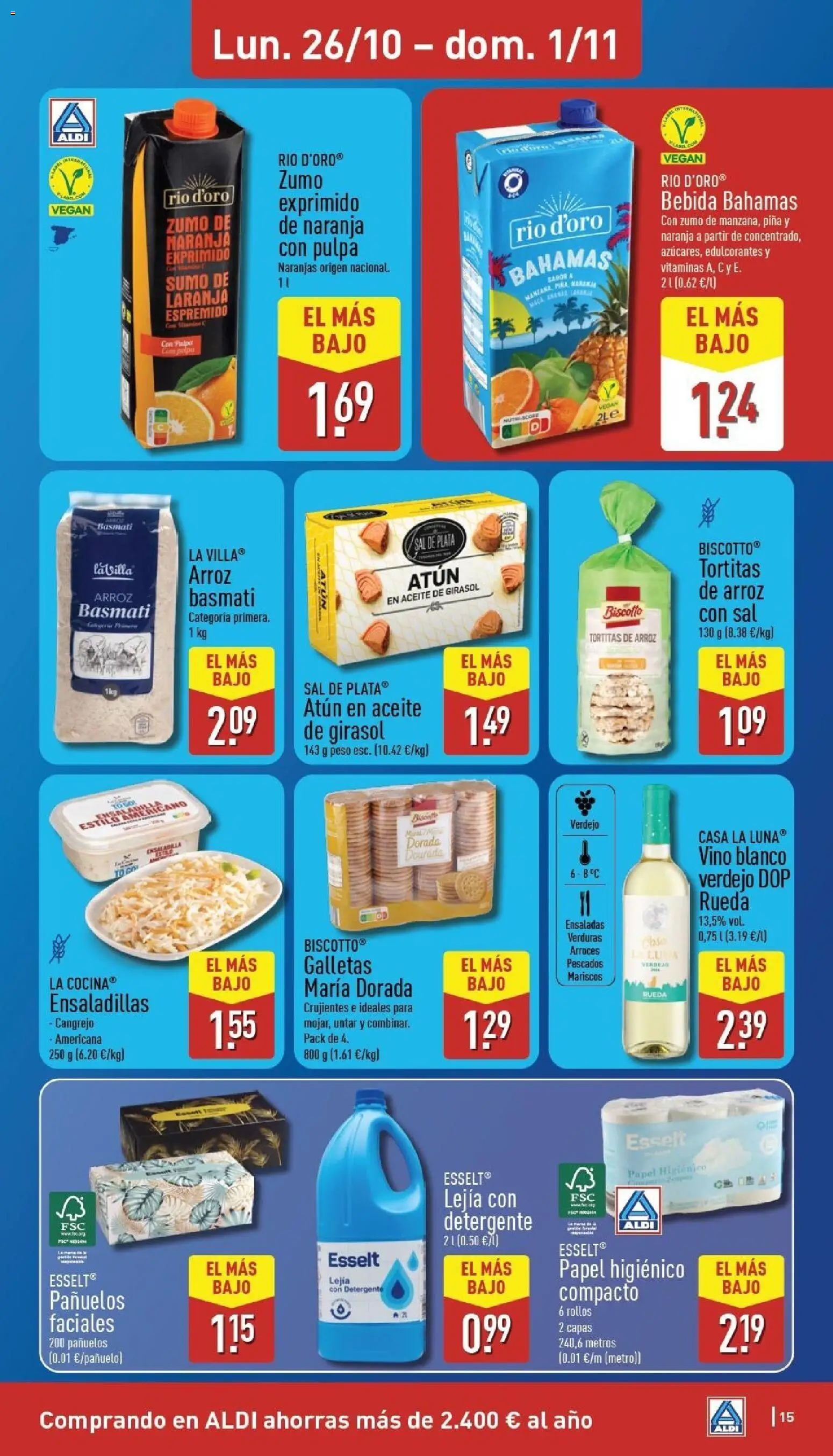 Aldi folleto Canarias │ válido desde el 26/10/2026 | Página: 15