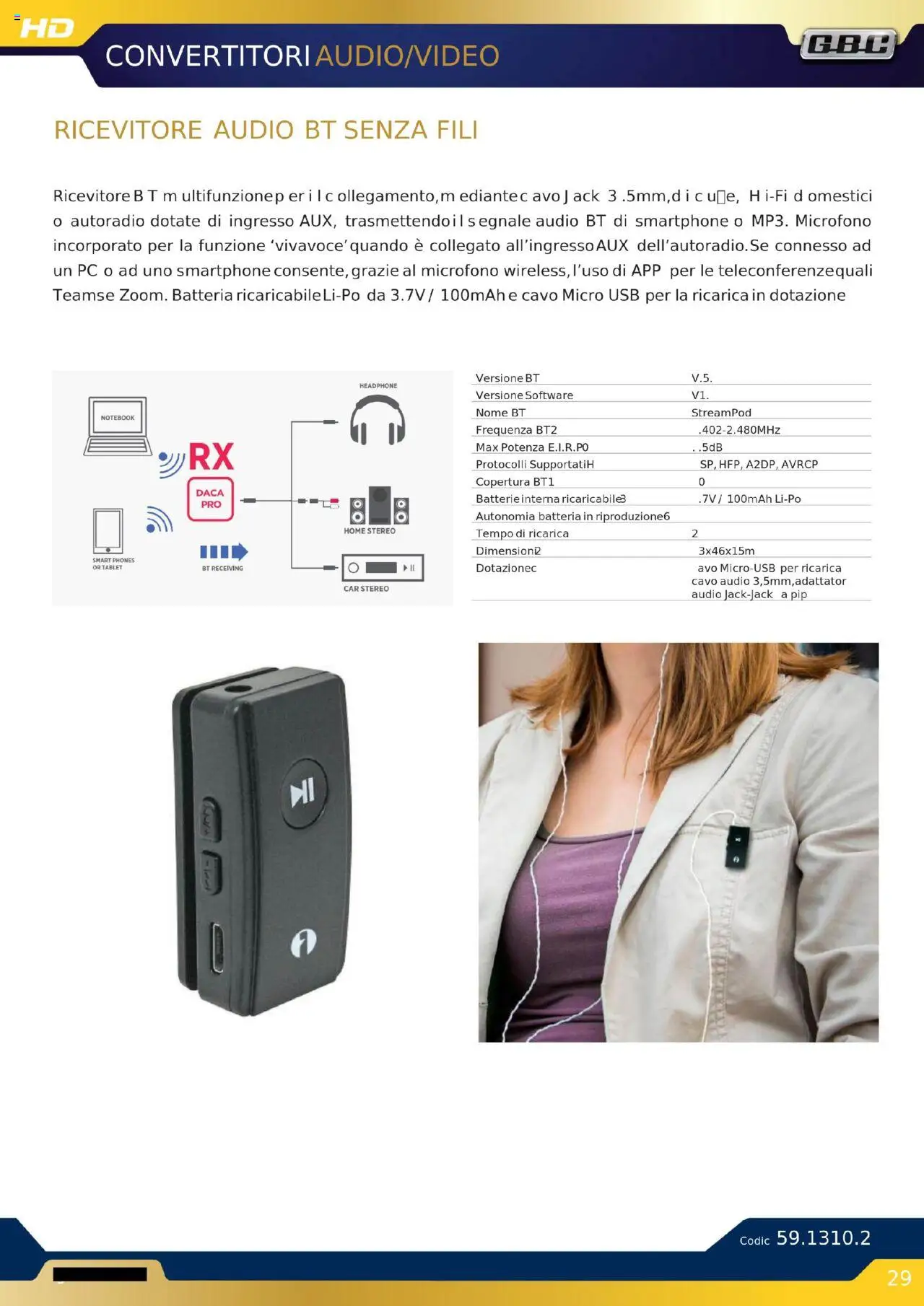 Volantino GBC del 16.10.2025 | Pagina: 29 | Prodotti: Tablet, PC, Batteria, Batterie