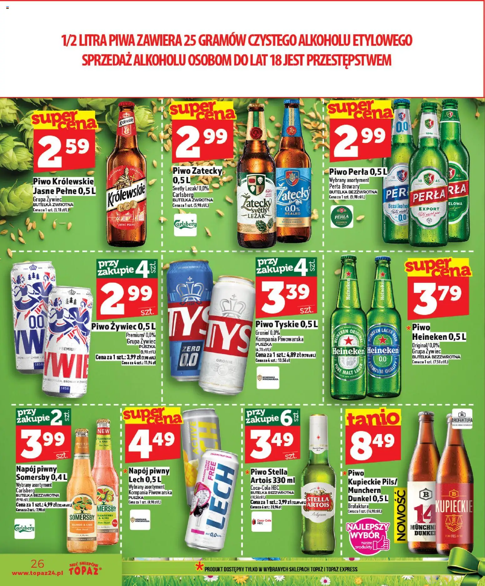 Topaz gazetka od 26.03.2026 | Nowa od jutra