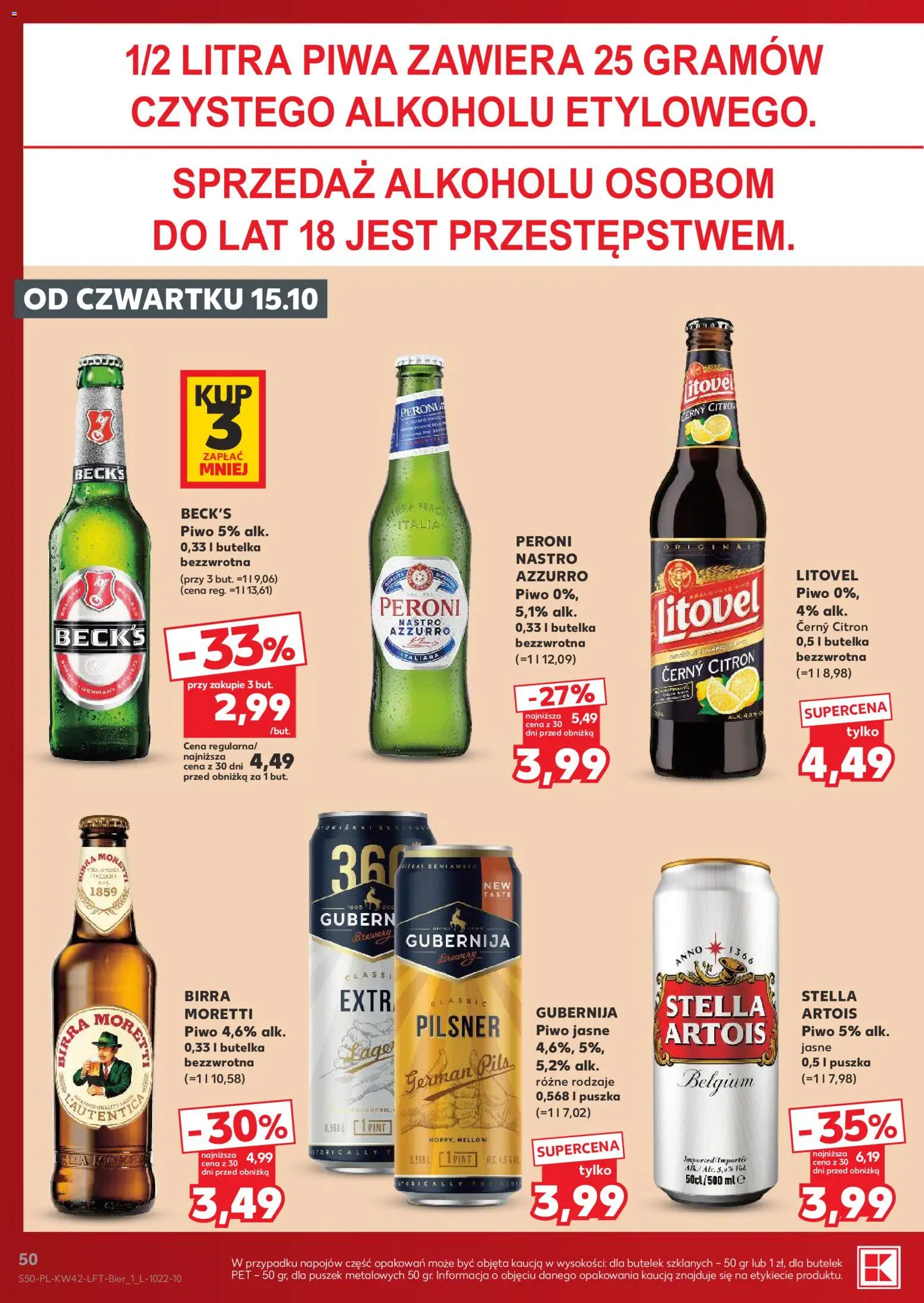 Kaufland gazetka od 15.10.2026 | Strona: 50