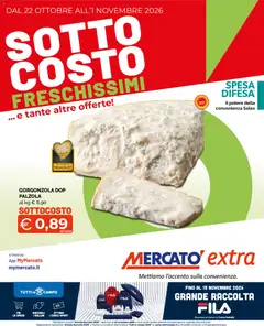 Anteprima del volantino Mercatò volantino Extra valido a partire dal 22/10/2026