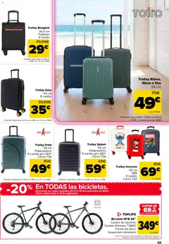Vista previa Carrefour folleto válido desde el 26/08/2026 | Página: 75 | Productos: Bicicleta, Maleta, Disco