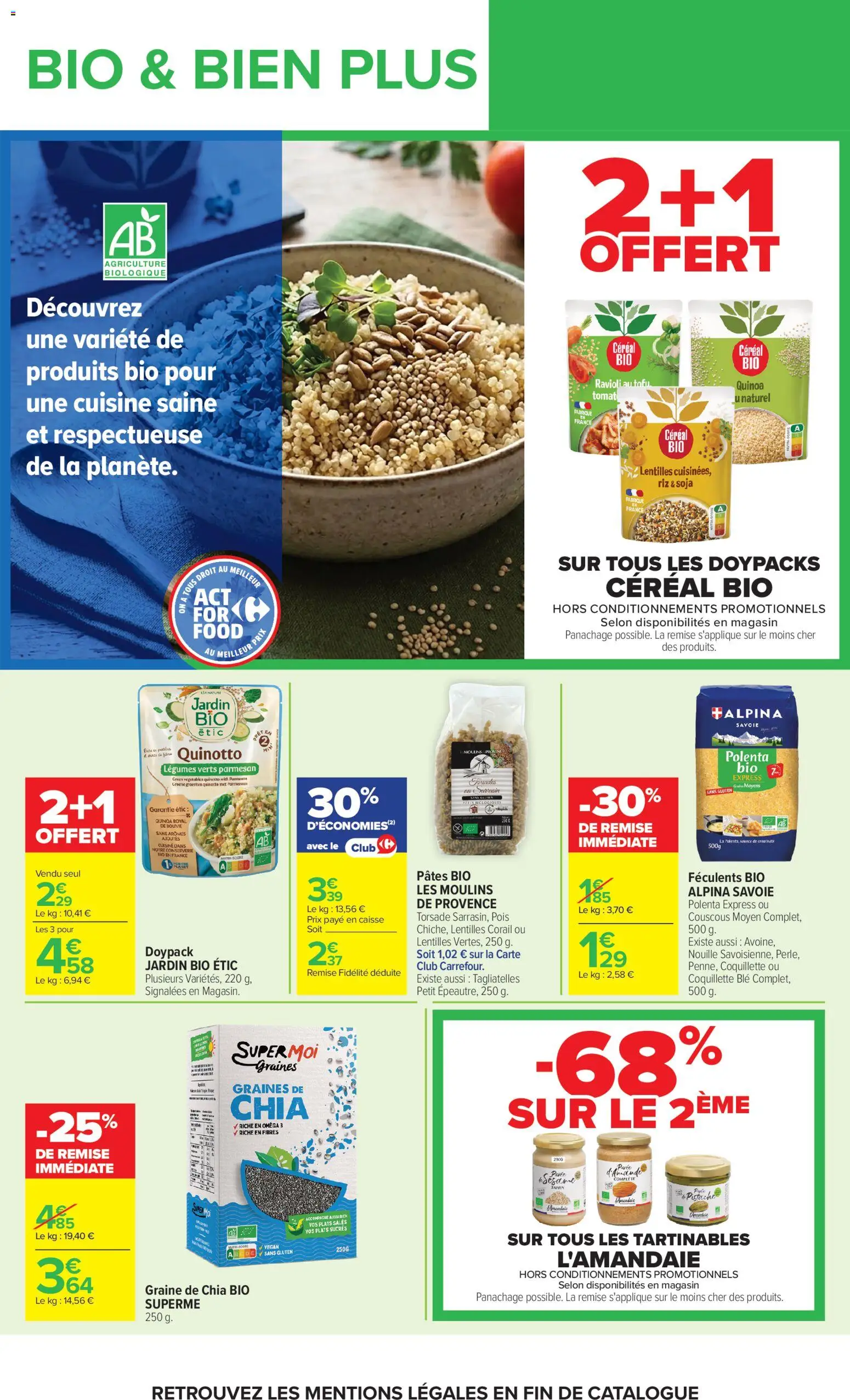 {H1} | Page: 16 | Produits: Parmesan, Quinoa, Pois, Riz