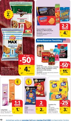 Doritos, Doritos Mexican-Style Taco Flavour - Voorbeeld van een folder van Carrefour, geldig van 01/07/2026 | Pagina: 10