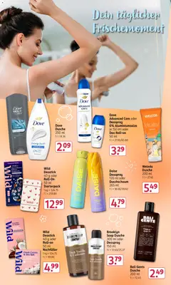 Dove Dusche, Dusche 250 ml, 1 l = 8.36 ab 01.06.2026 gültig | Seite: 11