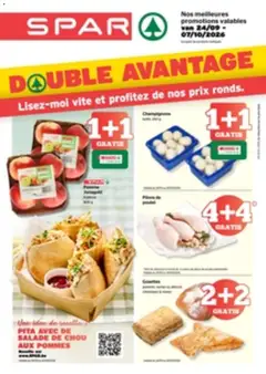 Spar publicité - Voorbeeld van een folder van Spar, geldig van 24/09/2026