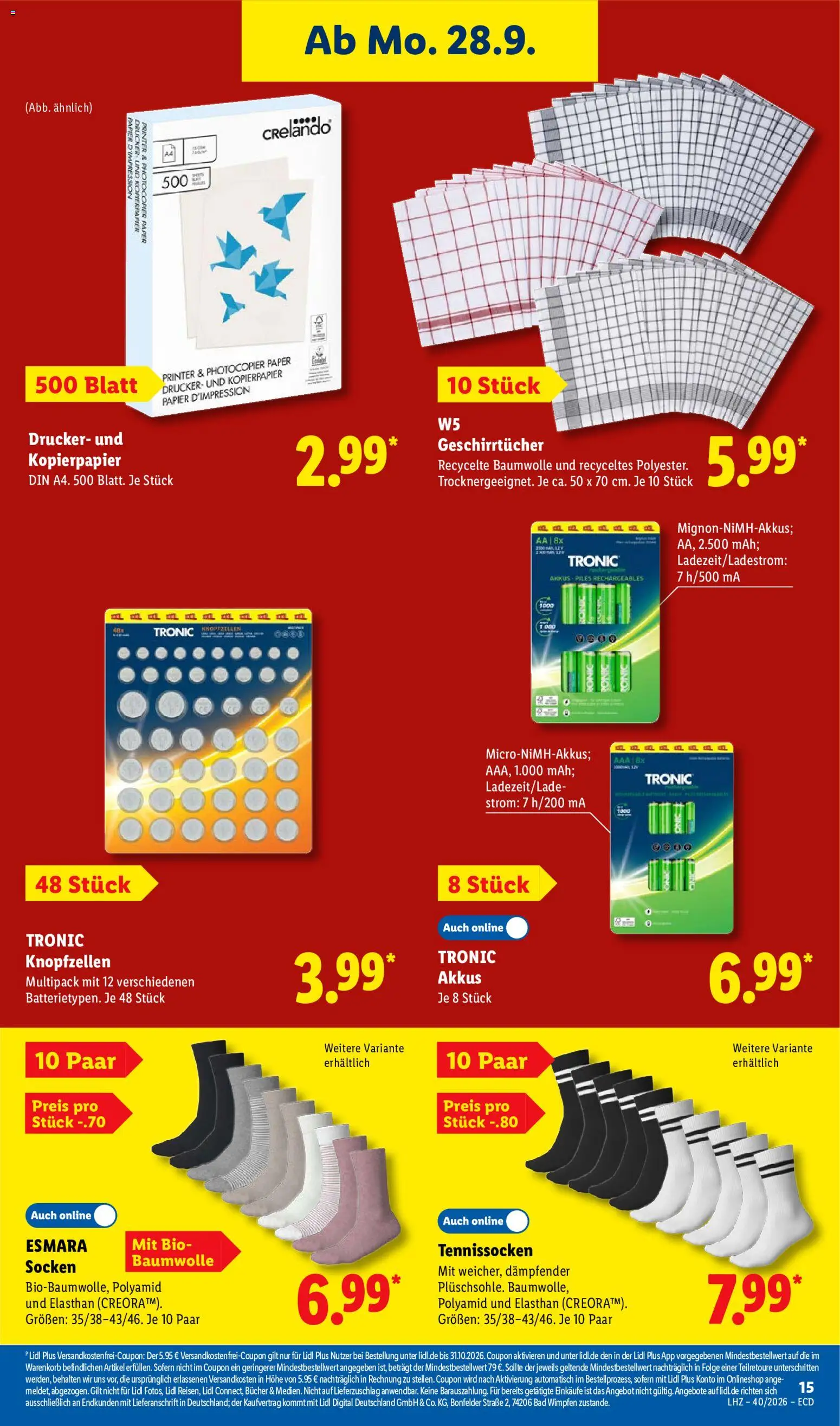 Lidl Německo leták od 28.09.2026 | Strana: 31