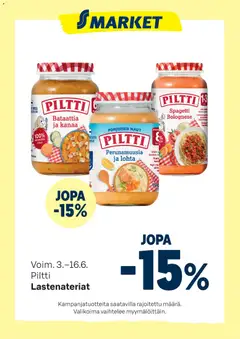 S-market-mainoslehti voimassa 03.06.2026 alkaen