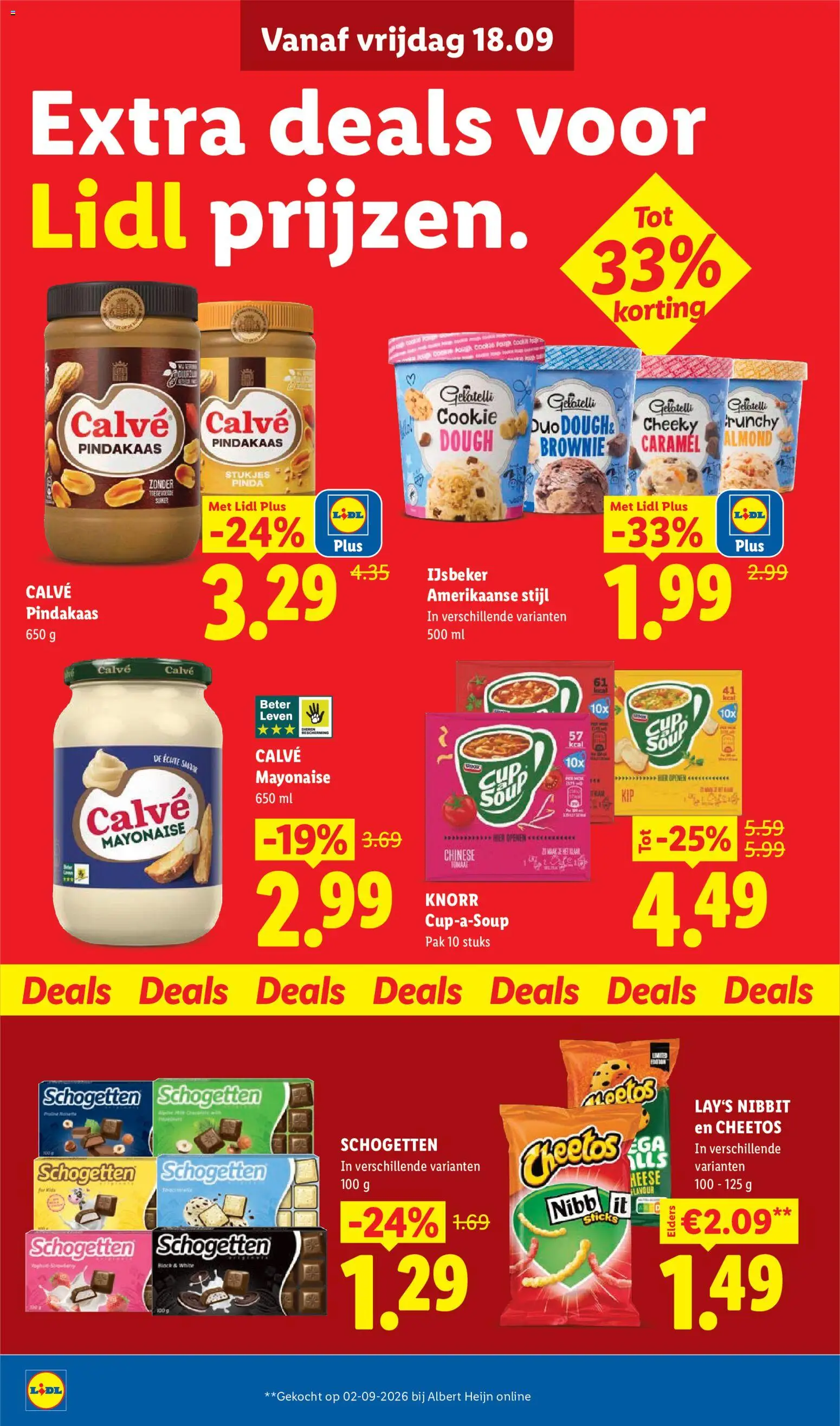 {H1} | Pagina: 2 | Producten: Chips, Cheetos, Pindakaas, Mayonaise