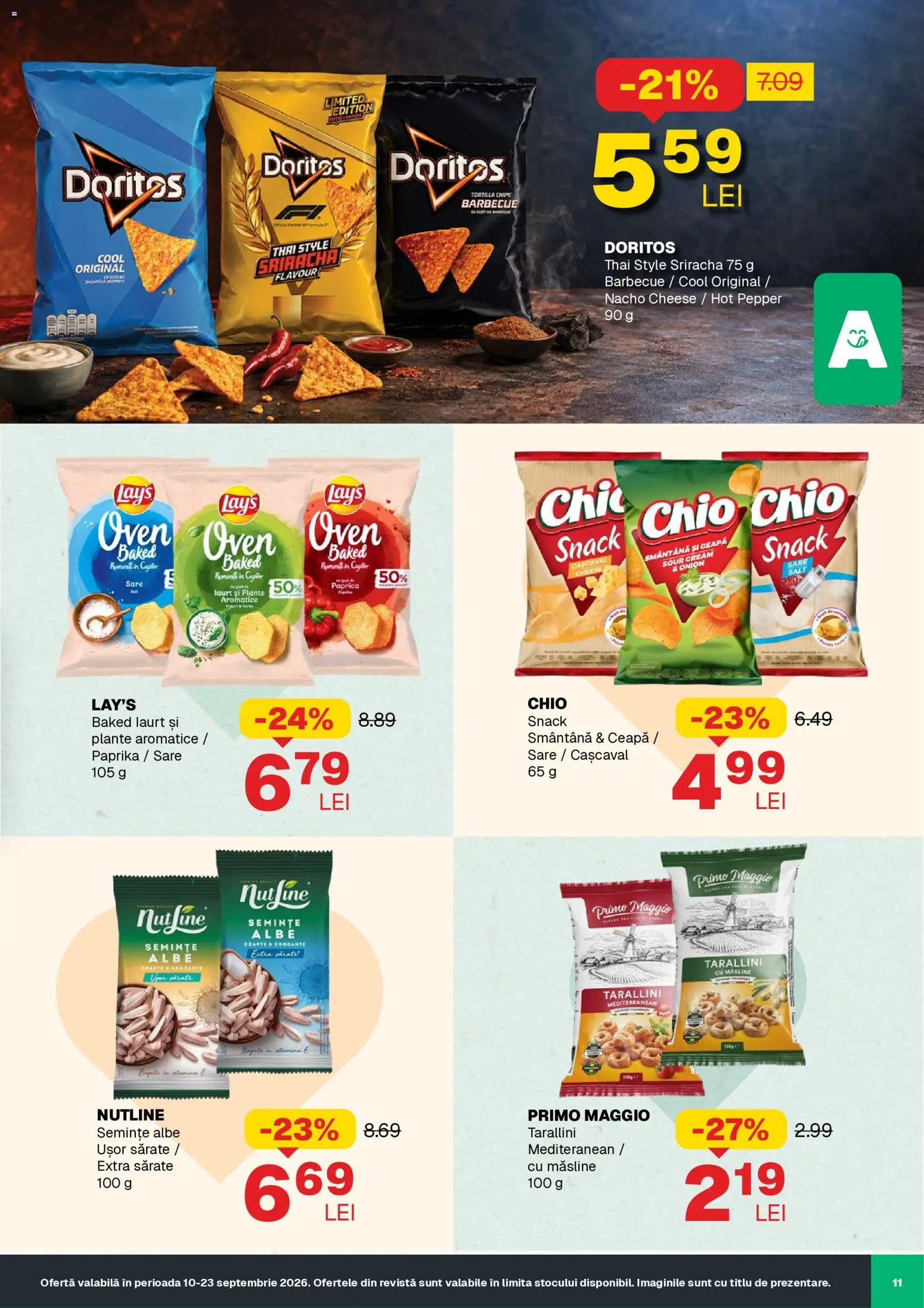 Noul catalog Annabella – valabil de la 10.09.2026 | Pagină: 11 | Produse: Semințe, Ceapă, Doritos, Sare
