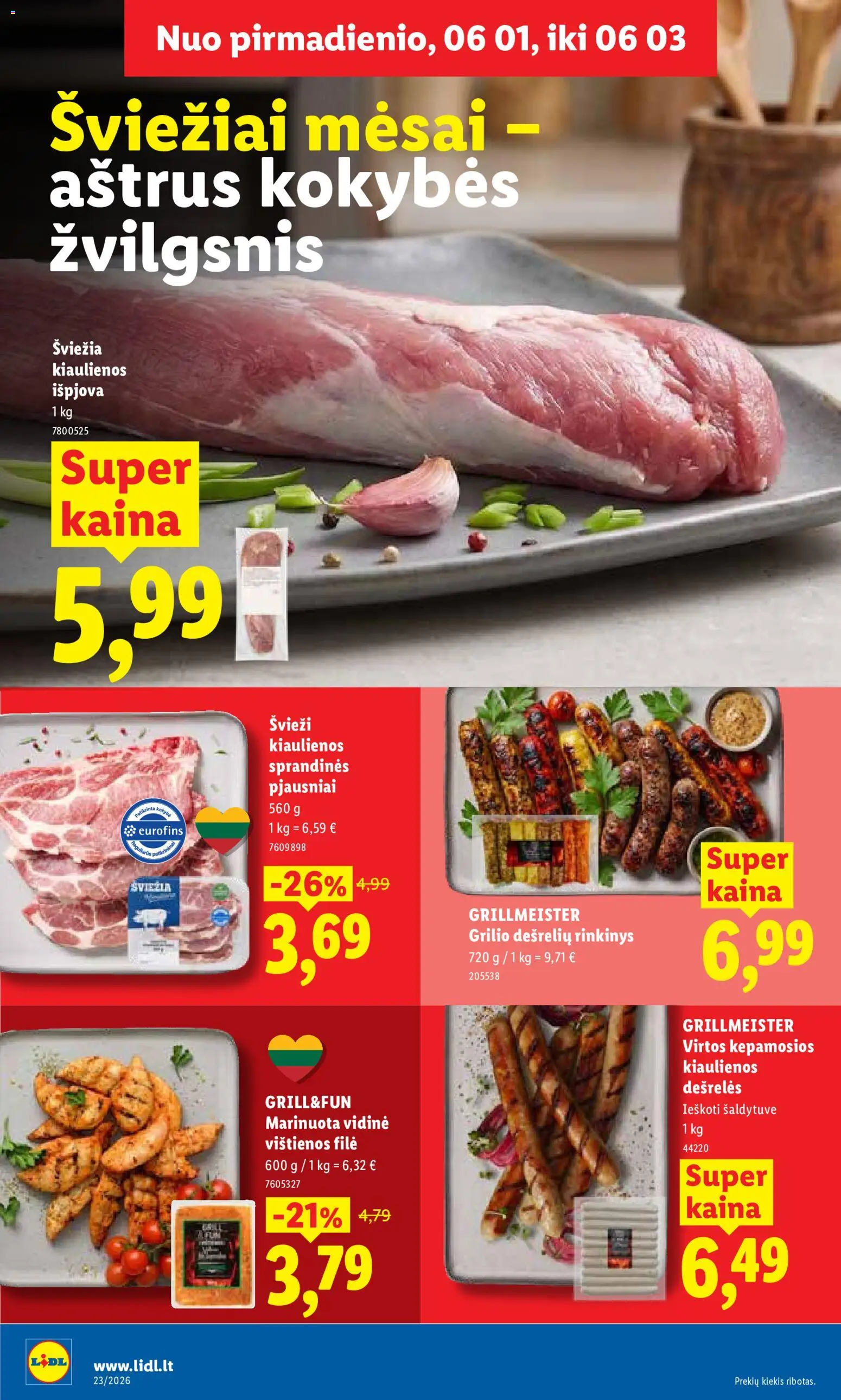 LIDL akcijos nuo 01.06.2026 | Puslapis: 10