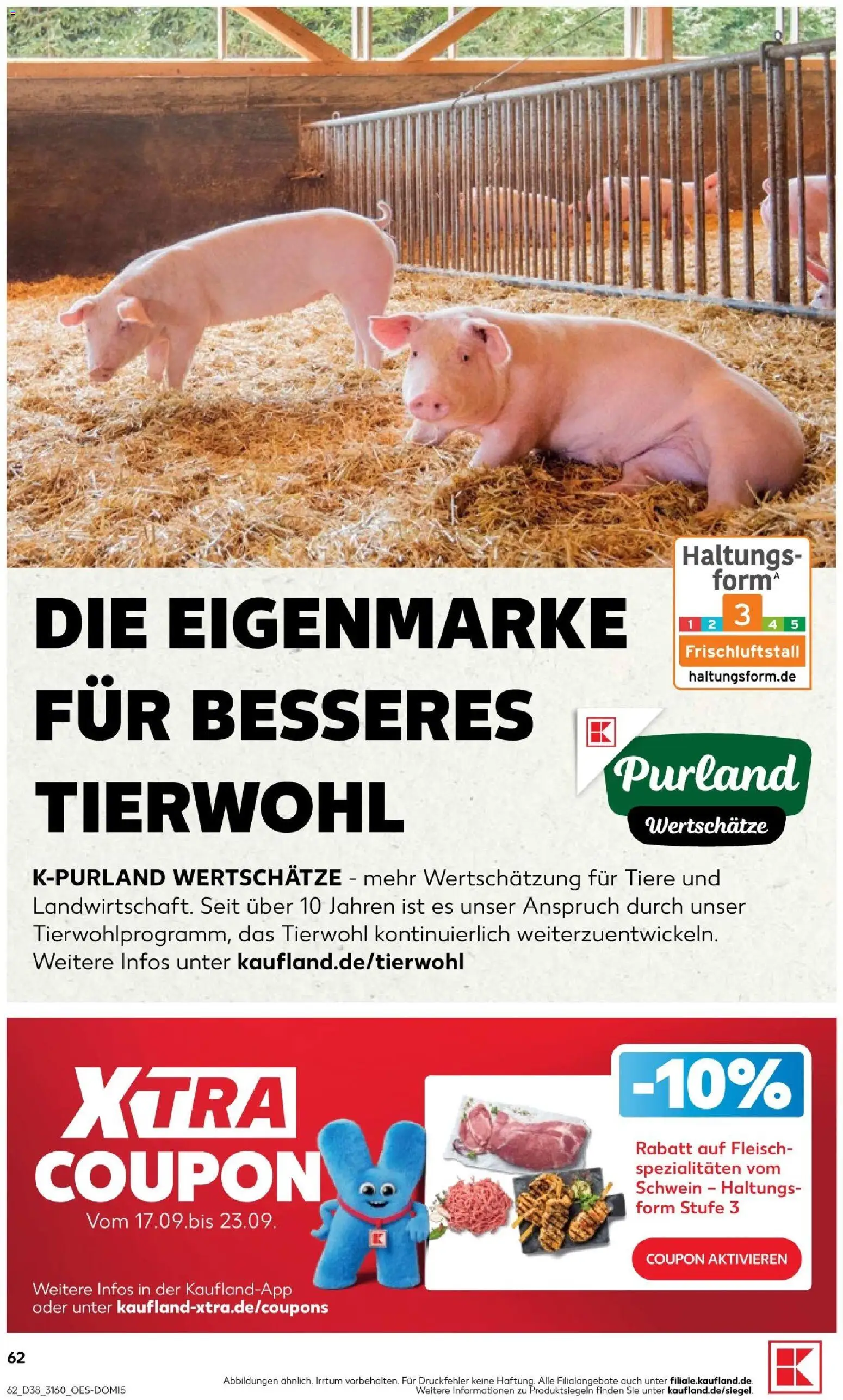 Kaufland Prospekt Berlin – gültig ab 17.09.2026 | Seite: 62 | Produkte: Spezialitäten, Fleisch