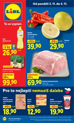 Náhled letáku Lidl leták od 02.11.2026