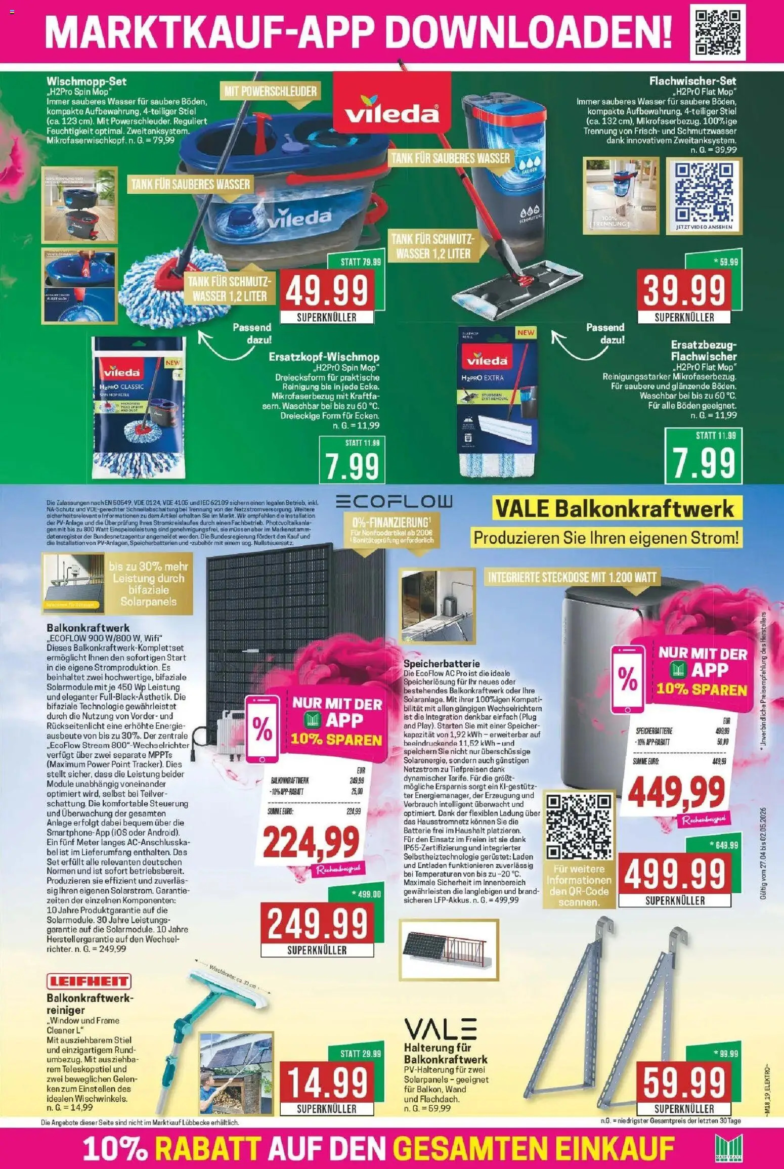 Marktkauf Prospekt Bad Salzuflen	 – gültig ab 27.04.2026 | Seite: 21 | Produkte: Steckdose, Batterie, Wasser, Video