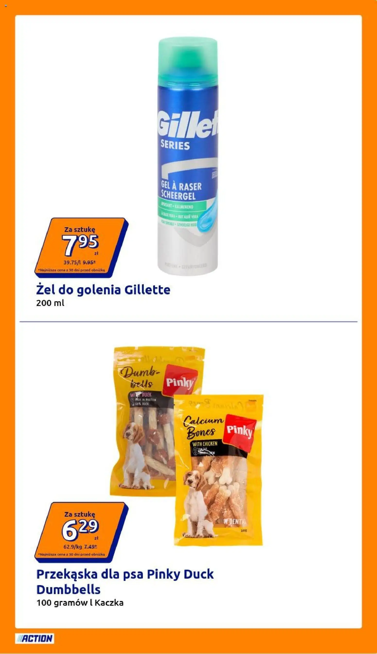 Action gazetka od 17.06.2026 | Strona: 9 | Produkty: Gillette, Kaczka