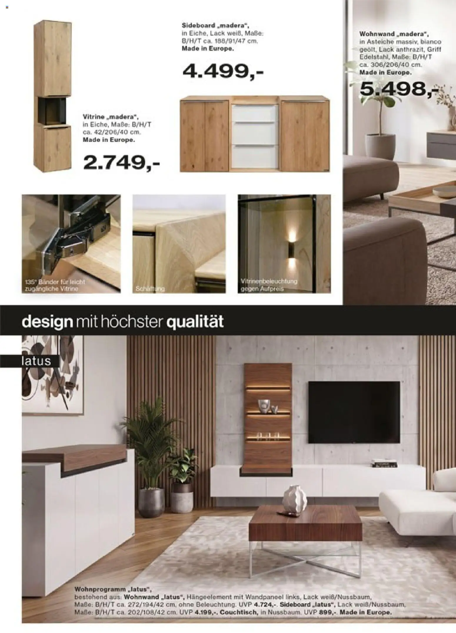 Porta! Hülsta Spezial – gültig ab 27.10.2026 | Seite: 2 | Produkte: Sideboard, Wohnwand, Vitrine