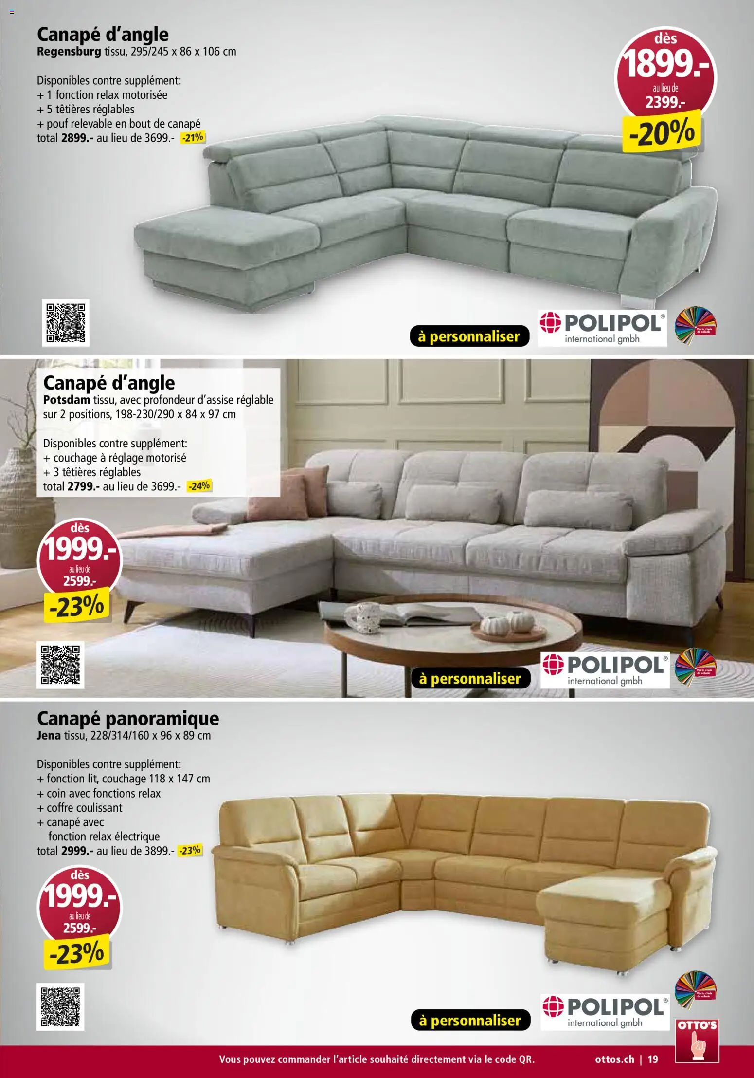 Otto's aktionen Meubles au top – gültig ab 01.09.2026 | Seite: 19 | Produkte: Pouf