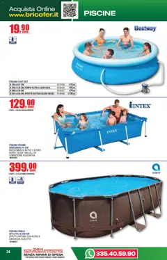 Anteprima del volantino Self volantino Primavera Estate valido a partire dal 14.04.2026 | Pagina: 34 | Prodotti: Scaletta, Piscina