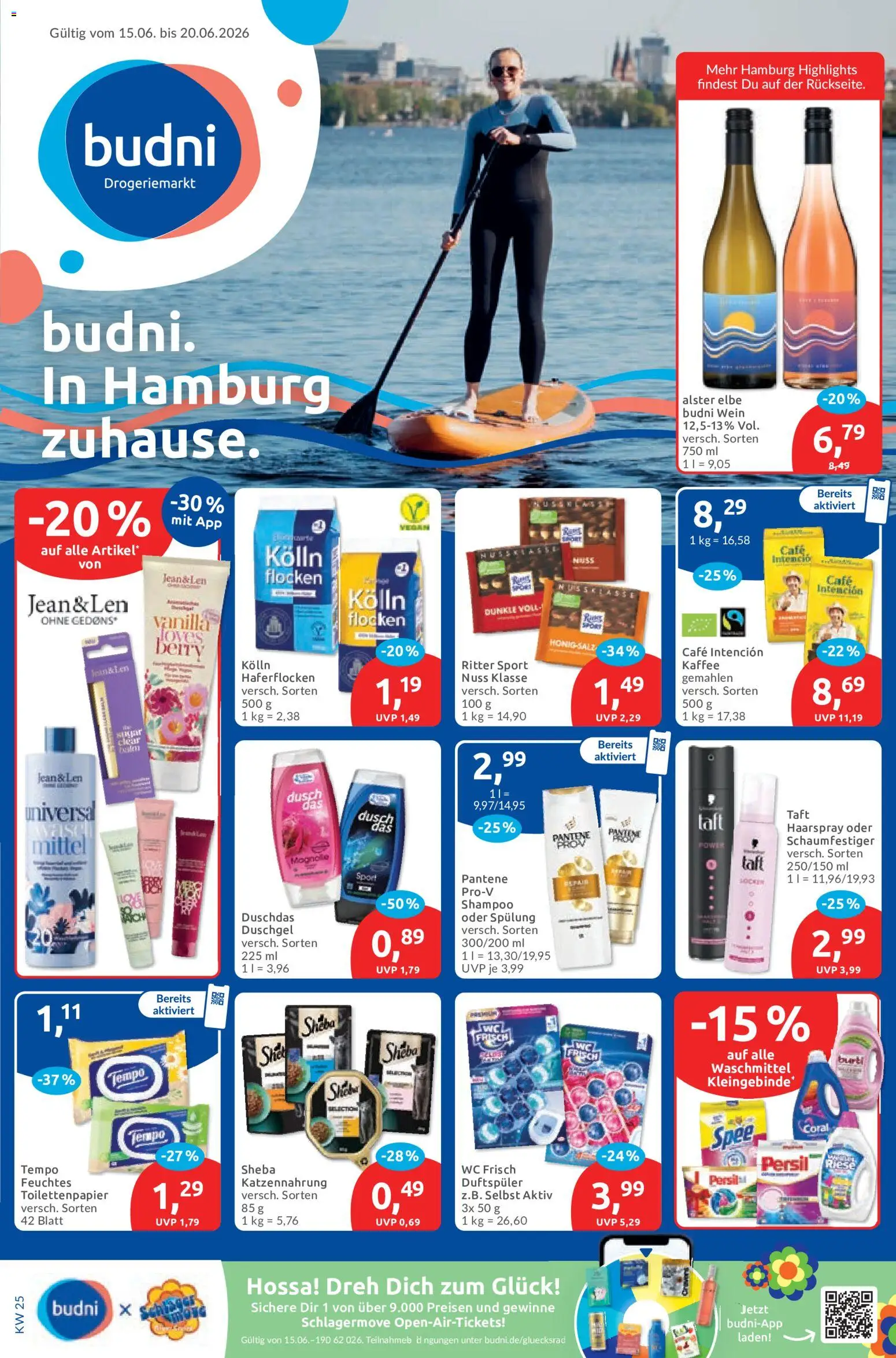 Budni Prospekt | 15.06.2026 | Wie erhält man einen begrenzten Rabatt? | Deutschland