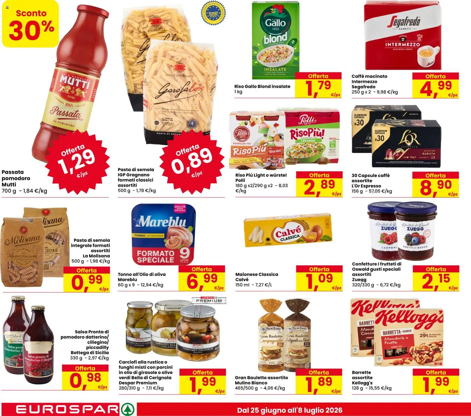 Volantino Eurospar del 25/06/2026 | Pagina: 12