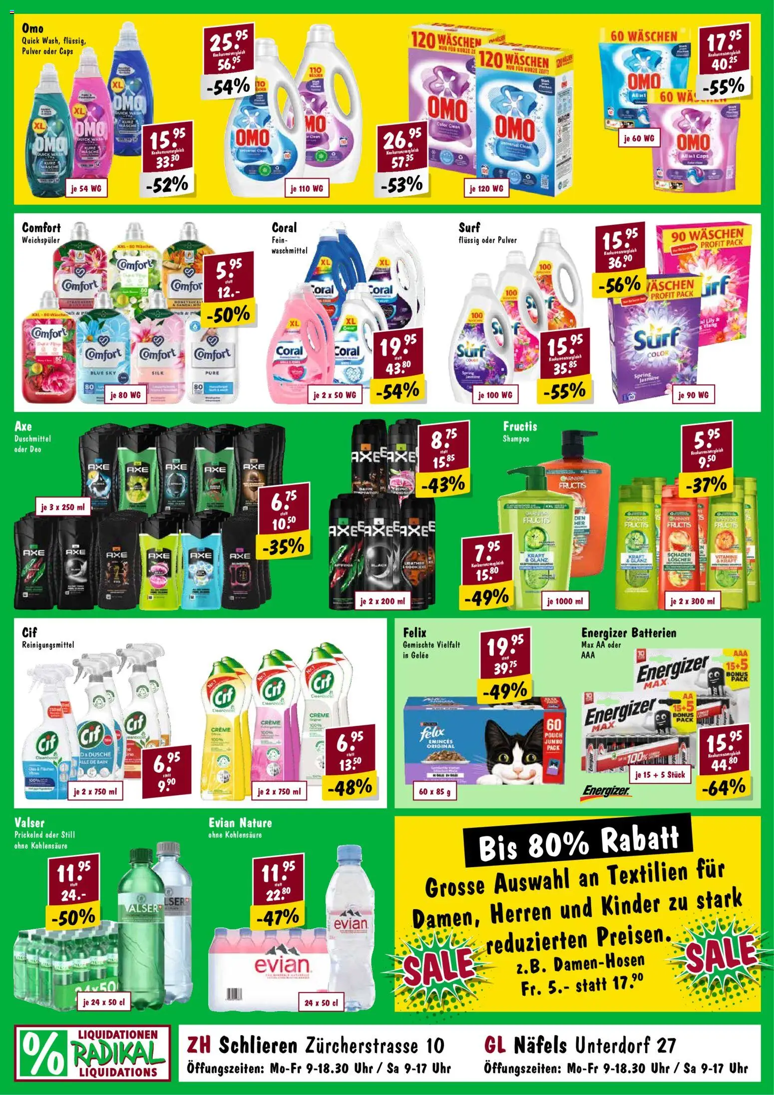Radikal aktionen – gültig ab 08.07.2026 | Seite: 2 | Produkte: Pulver, Weichspüler, Waschmittel, Creme